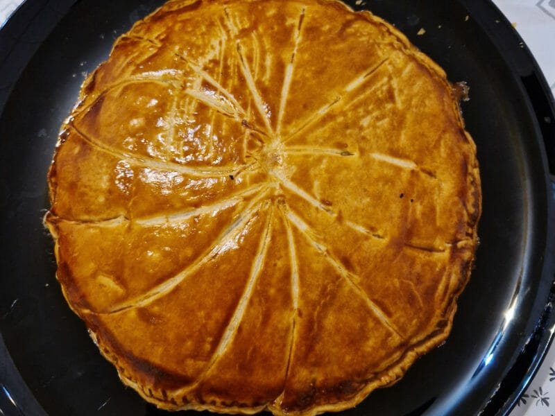 Cliquez pour zoomer ! Galette des rois à la frangipane Thermomix par Jinja