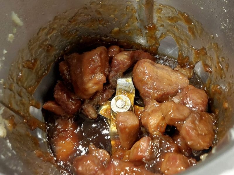 Cliquez pour zoomer ! Porc au caramel Thermomix par MaPicardie