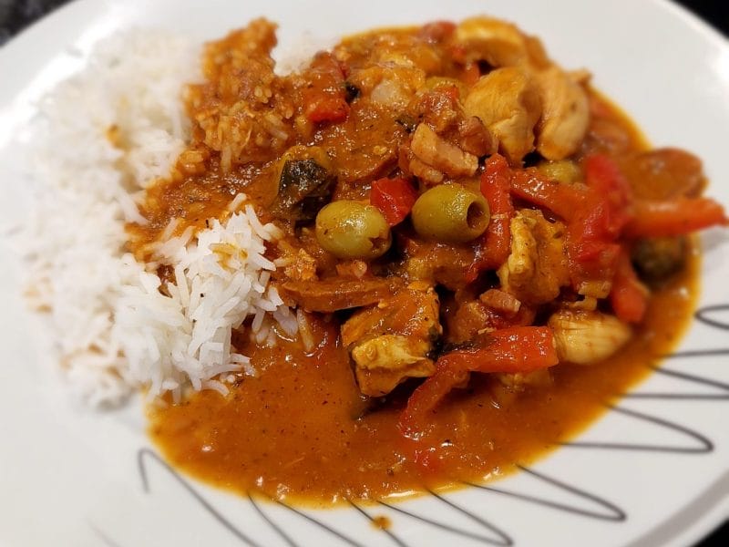 Cliquez pour zoomer ! Sauté de poulet au chorizo Thermomix par MaPicardie