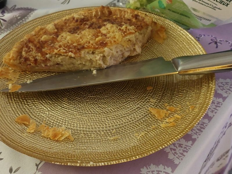 Cliquez pour zoomer ! Tarte feuilletée aux oignons Thermomix par MaPicardie