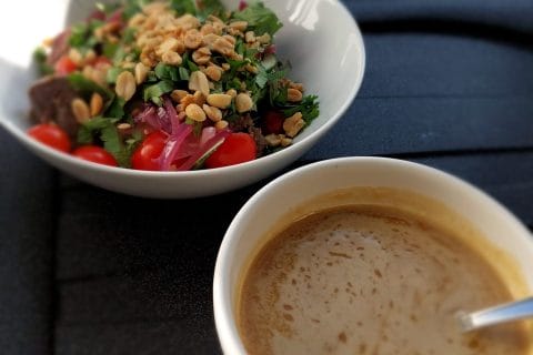 Cliquez pour zoomer ! Salade thaï au boeuf Thermomix par MaPicardie