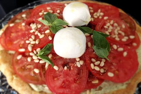 Cliquez pour zoomer ! Tarte feuilletée fromage frais et tomates Thermomix par MaPicardie