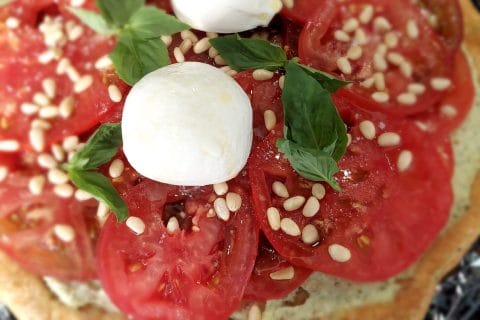 Cliquez pour zoomer ! Tarte feuilletée fromage frais et tomates Thermomix par MaPicardie