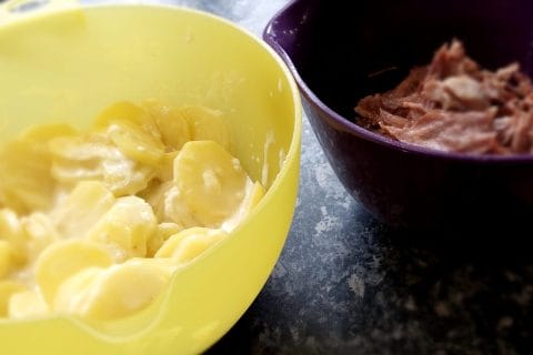 Cliquez pour zoomer ! Gratin dauphinois au confit de canard Thermomix par MaPicardie