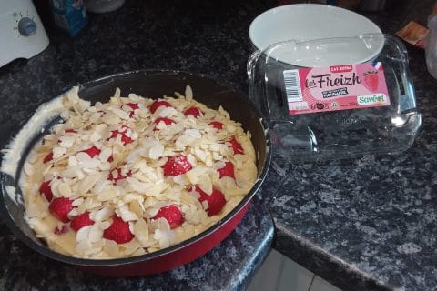 Cliquez pour zoomer ! Gâteau amandes et fruits rouges Thermomix par MaPicardie
