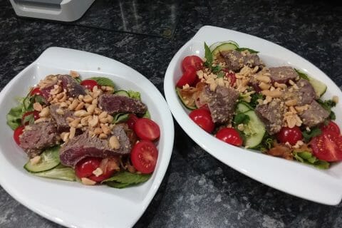 Cliquez pour zoomer ! Salade thaï au boeuf Thermomix par MaPicardie