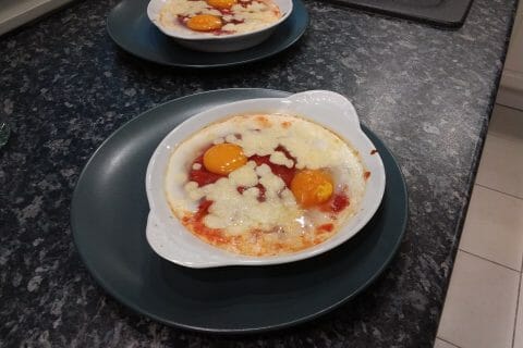 Cliquez pour zoomer ! Oeufs cocotte à l’italienne Thermomix par MaPicardie