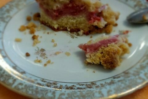 Cliquez pour zoomer ! Crumb cake framboises Thermomix par MaPicardie