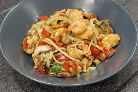 Cliquez pour zoomer ! Nouilles udon miso Thermomix par MaPicardie