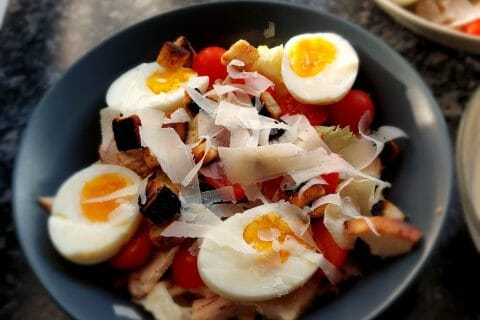 Cliquez pour zoomer ! Salade César Thermomix par MaPicardie