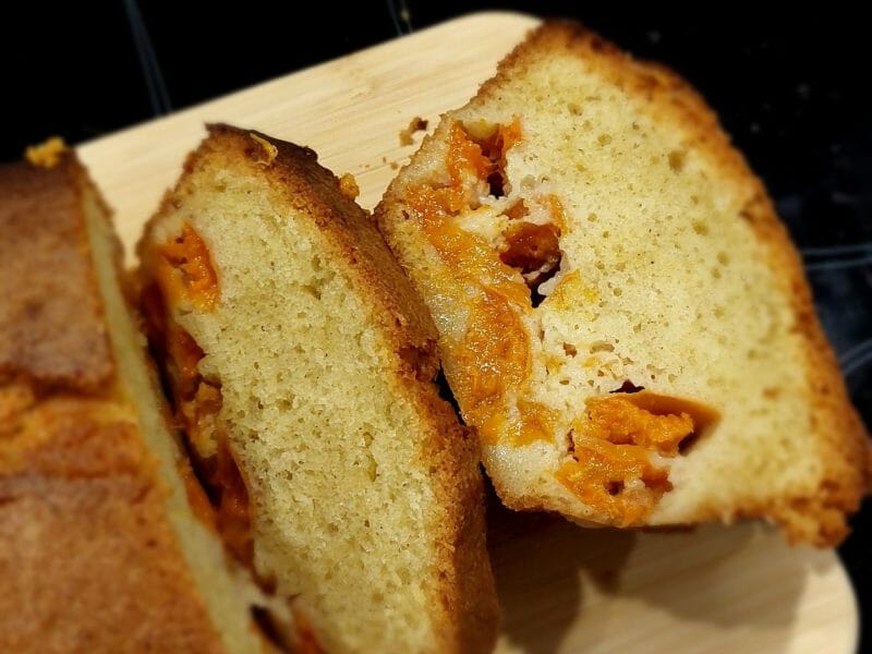 Cliquez pour zoomer ! Cake aux abricots Thermomix par MaPicardie