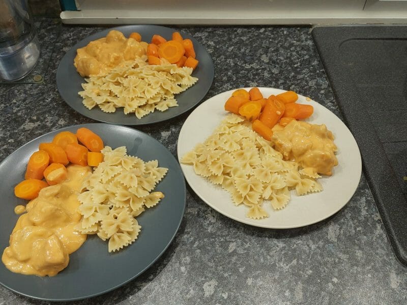 Cliquez pour zoomer ! Émincés de poulet et crème de citron Thermomix par MaPicardie