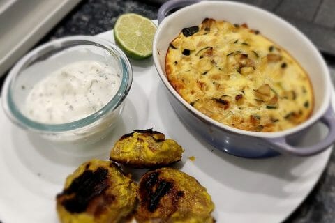 Cliquez pour zoomer ! Flan de courgettes Thermomix par MaPicardie