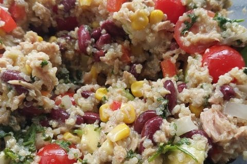 Cliquez pour zoomer ! Salade de quinoa mexicaine Thermomix par MaPicardie