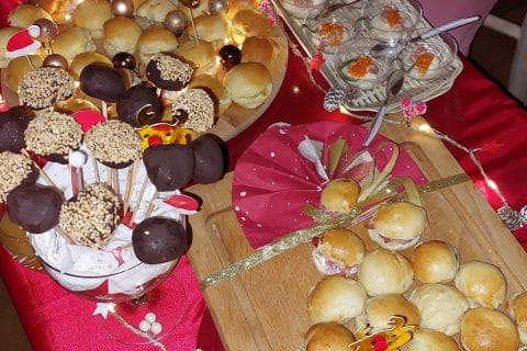 Cliquez pour zoomer ! Verrines de mousse de chou-fleur et crevettes Thermomix par MaPicardie