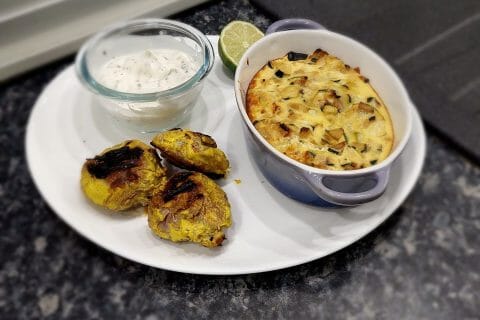 Cliquez pour zoomer ! Flan de courgettes Thermomix par MaPicardie