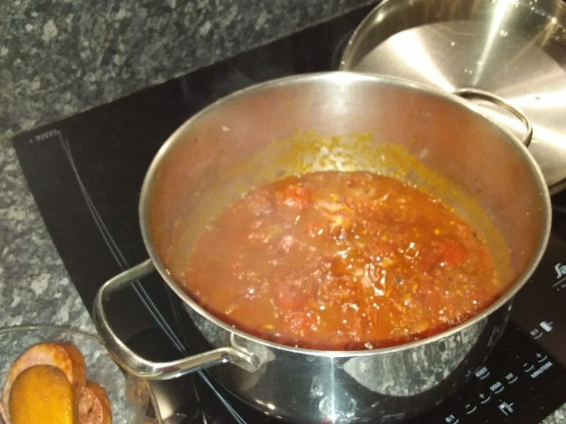 Cliquez pour zoomer ! Rougail saucisse Thermomix par MaPicardie