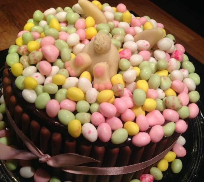 Cliquez pour zoomer ! Gâteau lapin de Pâques Thermomix par BAVALEN