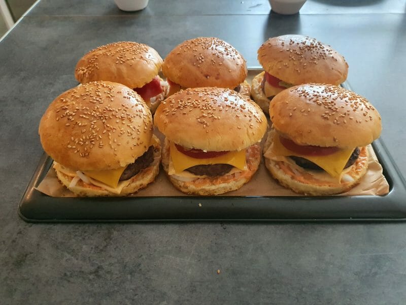 Cliquez pour zoomer ! Pains hamburger Thermomix par laetitia36