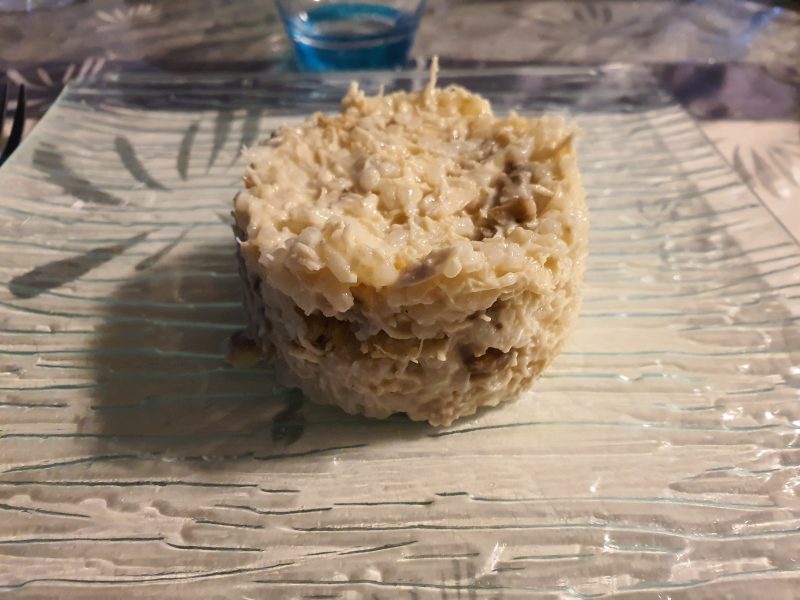 Cliquez pour zoomer ! Risotto poulet et champignons Thermomix par laetitia36