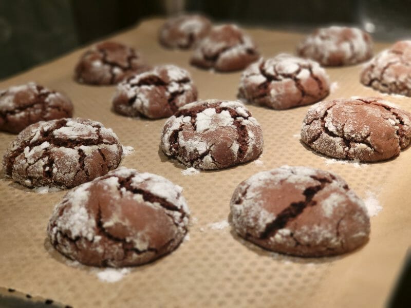 Cliquez pour zoomer ! Craquelés au chocolat Thermomix par laetitia36