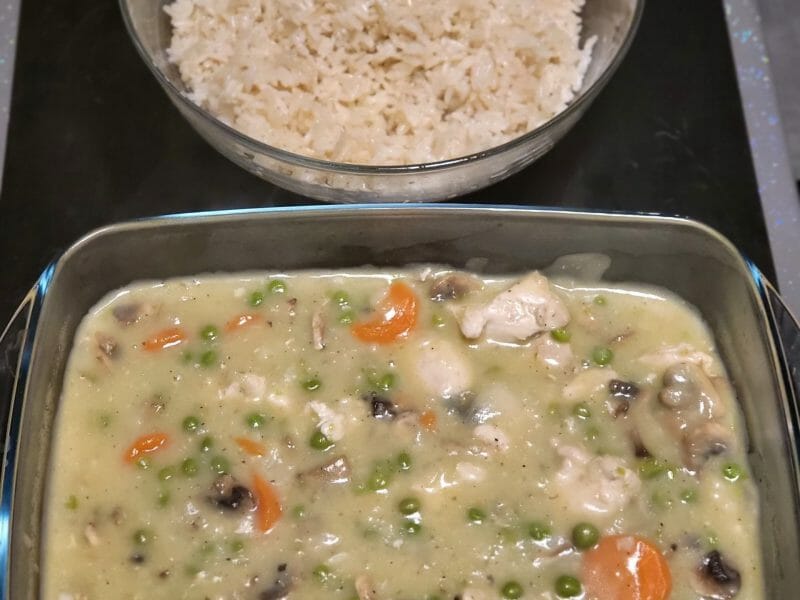 Cliquez pour zoomer ! Fricassée de poulet Thermomix par laetitia36