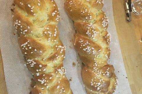 Cliquez pour zoomer ! Brioche tressée à la mie filante Thermomix par ozgat