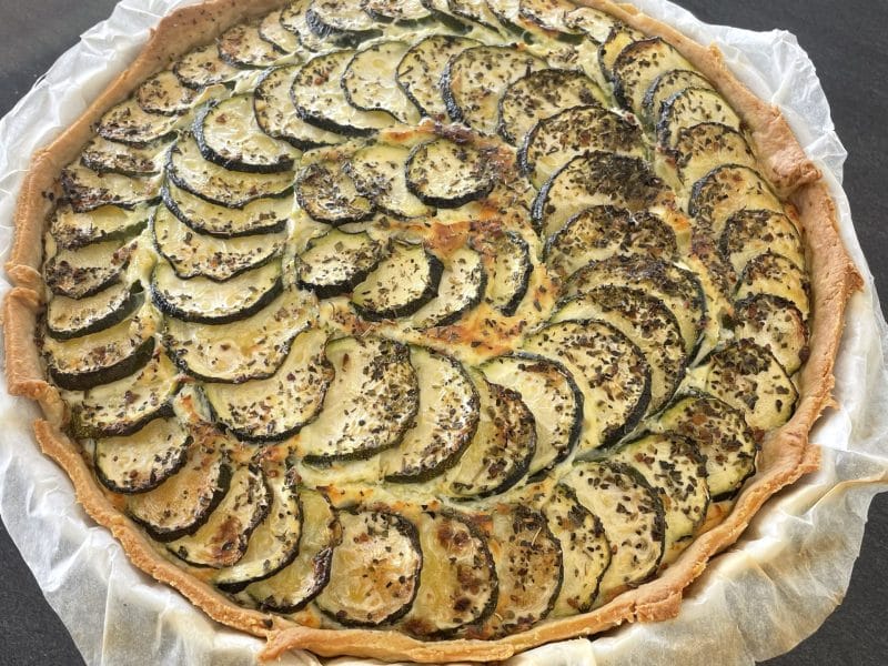 Cliquez pour zoomer ! Tarte courgettes et ricotta Thermomix par emmanuellemachado