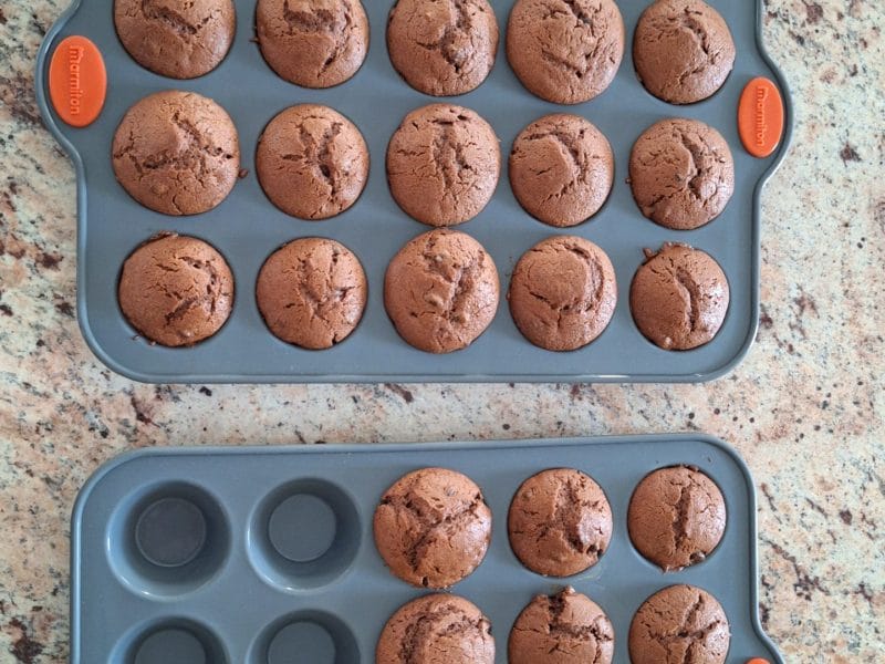 Cliquez pour zoomer ! Mini muffins aux fruits rouges Thermomix par lucienne57