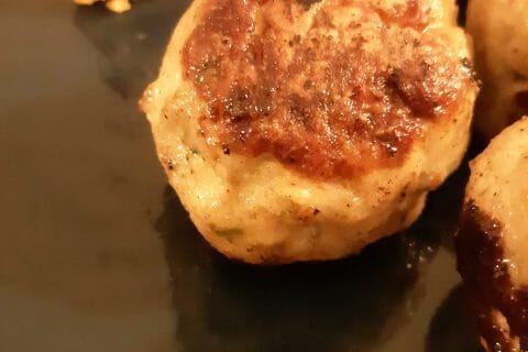 Cliquez pour zoomer ! Boulettes de poulet aux olives au Thermomix