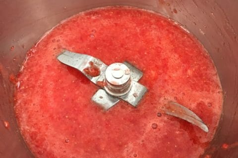 Cliquez pour zoomer ! Mousse de fraises Thermomix par adsebsau