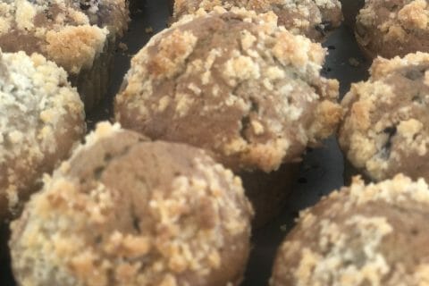 Cliquez pour zoomer ! Muffins aux myrtilles Thermomix par tocook