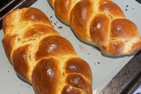 Cliquez pour zoomer ! Brioche tressée à la mie filante Thermomix par sarbkl