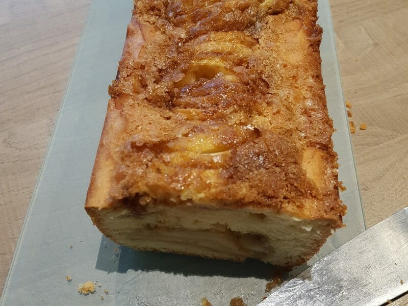 Cliquez pour zoomer ! Cake aux pommes à l’ancienne Thermomix par emigent
