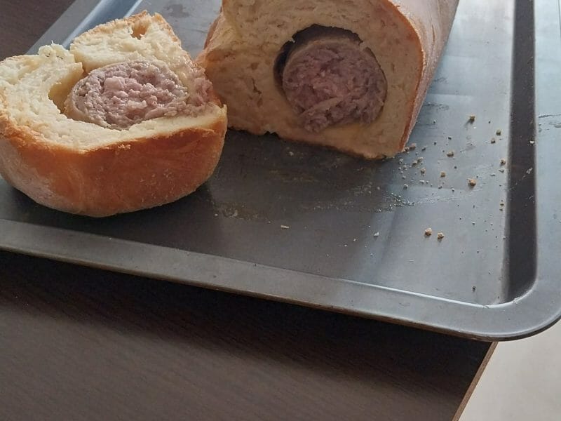 Cliquez pour zoomer ! Saucisson brioché Thermomix par mymy42160