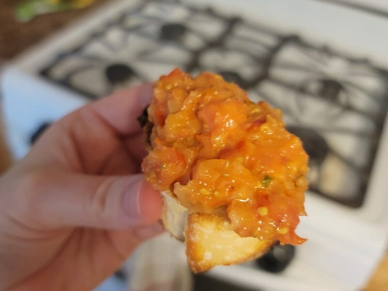 Cliquez pour zoomer ! Bruschetta Thermomix par melanie_71