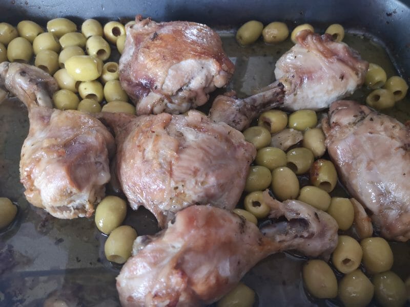 Cliquez pour zoomer ! Pollo al ajillo Thermomix par Fleurette