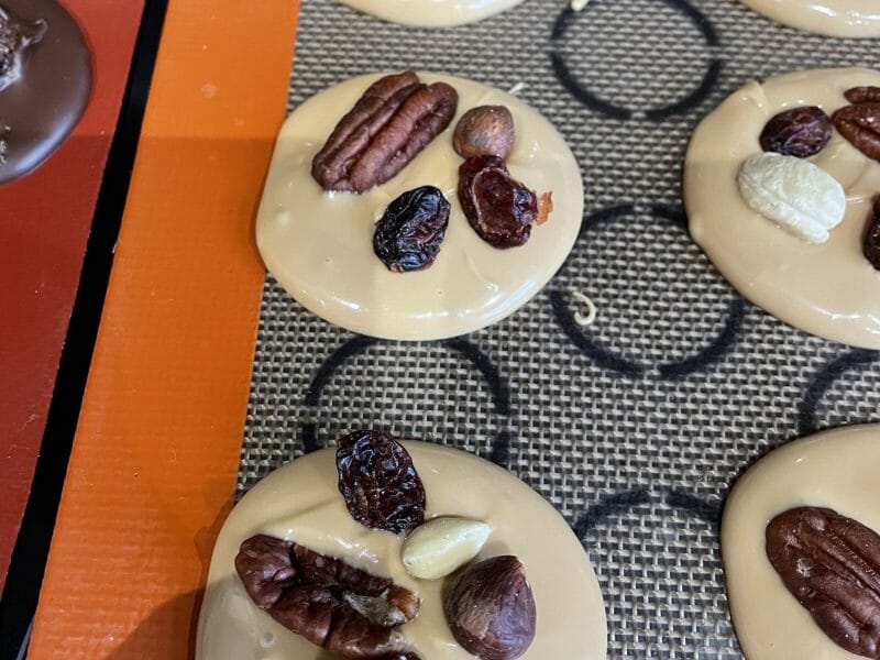 Cliquez pour zoomer ! Mendiants au chocolat Thermomix par peeters