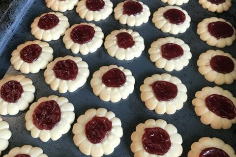 Cliquez pour zoomer ! Sablés à la presse à biscuits Thermomix par peeters