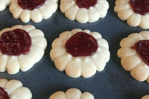 Cliquez pour zoomer ! Sablés à la presse à biscuits Thermomix par peeters