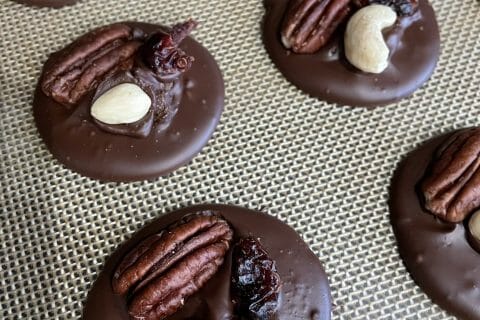 Cliquez pour zoomer ! Mendiants au chocolat Thermomix par peeters