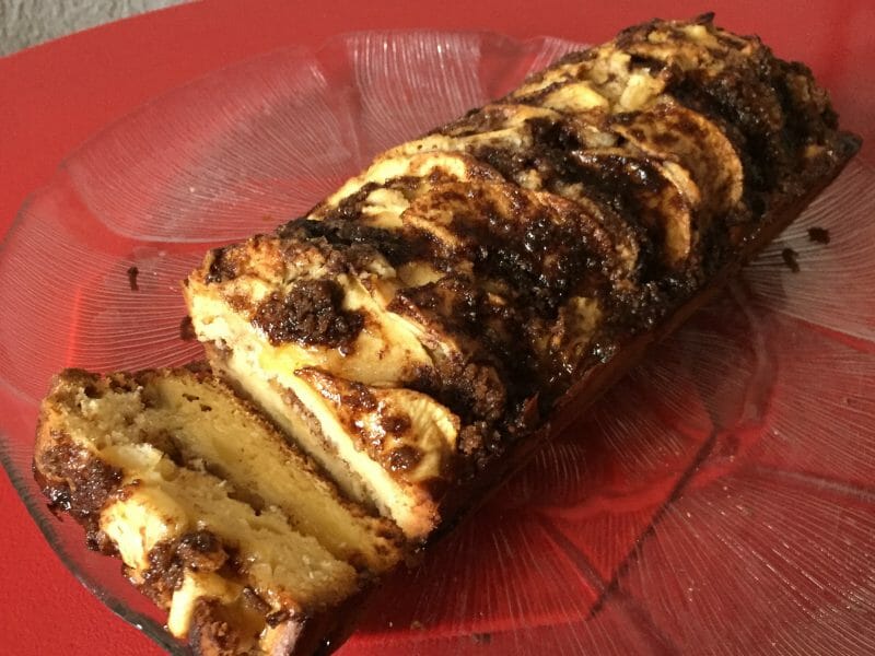 Cliquez pour zoomer ! Cake aux pommes à l’ancienne Thermomix par sylvie13127