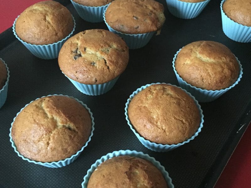 Cliquez pour zoomer ! Muffins aux pépites de chocolat Thermomix par sylvie13127