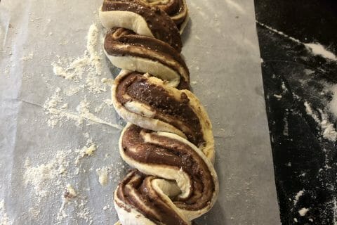 Cliquez pour zoomer ! brioche babka nutella/pralin Thermomix par sarahele