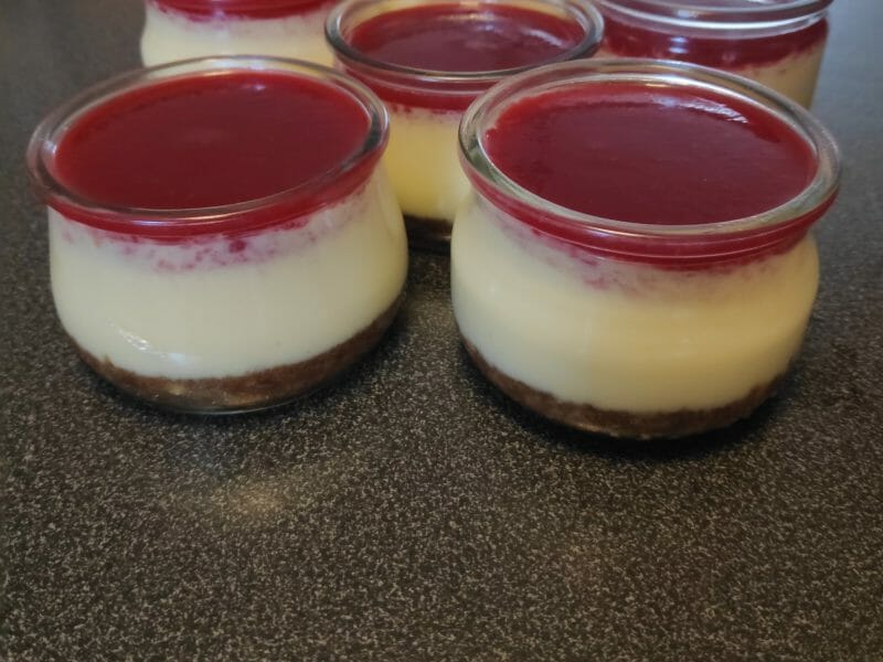 Cliquez pour zoomer ! Cheesecakes au Varoma Thermomix par morsyl