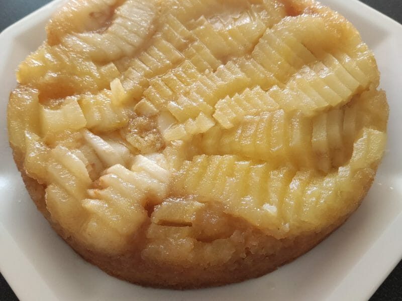 Cliquez pour zoomer ! Gâteau renversé aux poires Thermomix par morsyl