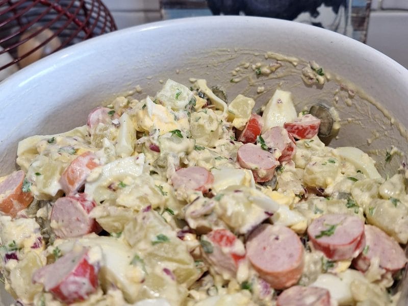 Cliquez pour zoomer ! Salade strasbourgeoise Thermomix par mounelly