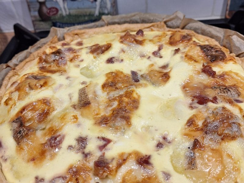 Cliquez pour zoomer ! Tarte gorgonzola et jambon de Parme Thermomix par mounelly