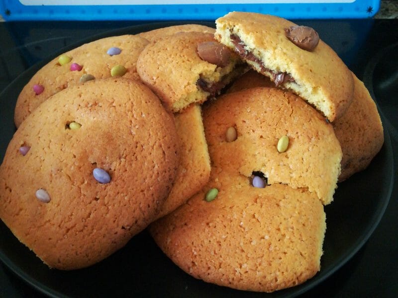 Cliquez pour zoomer ! Cookies fourrés au nutella Thermomix par stelly33