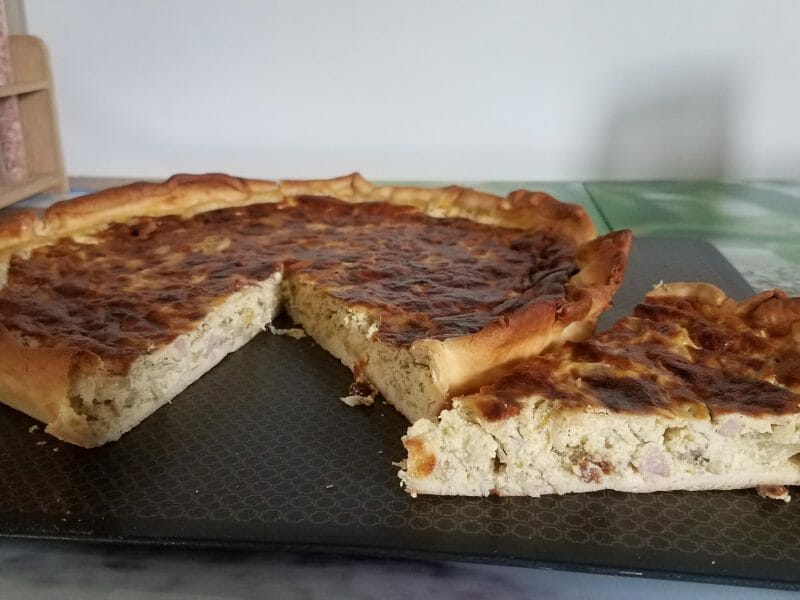 Cliquez pour zoomer ! Tarte fondante aux endives et au curry Thermomix par mariepp